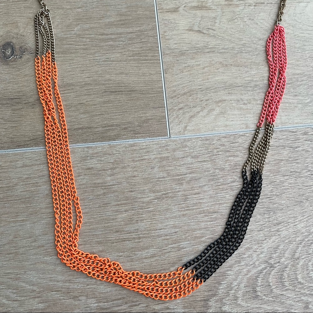J. CREW Color Block Necklace